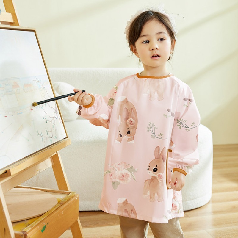 Art Craft Classes - Kinderen waterdicht kunsthoes shirt met lange