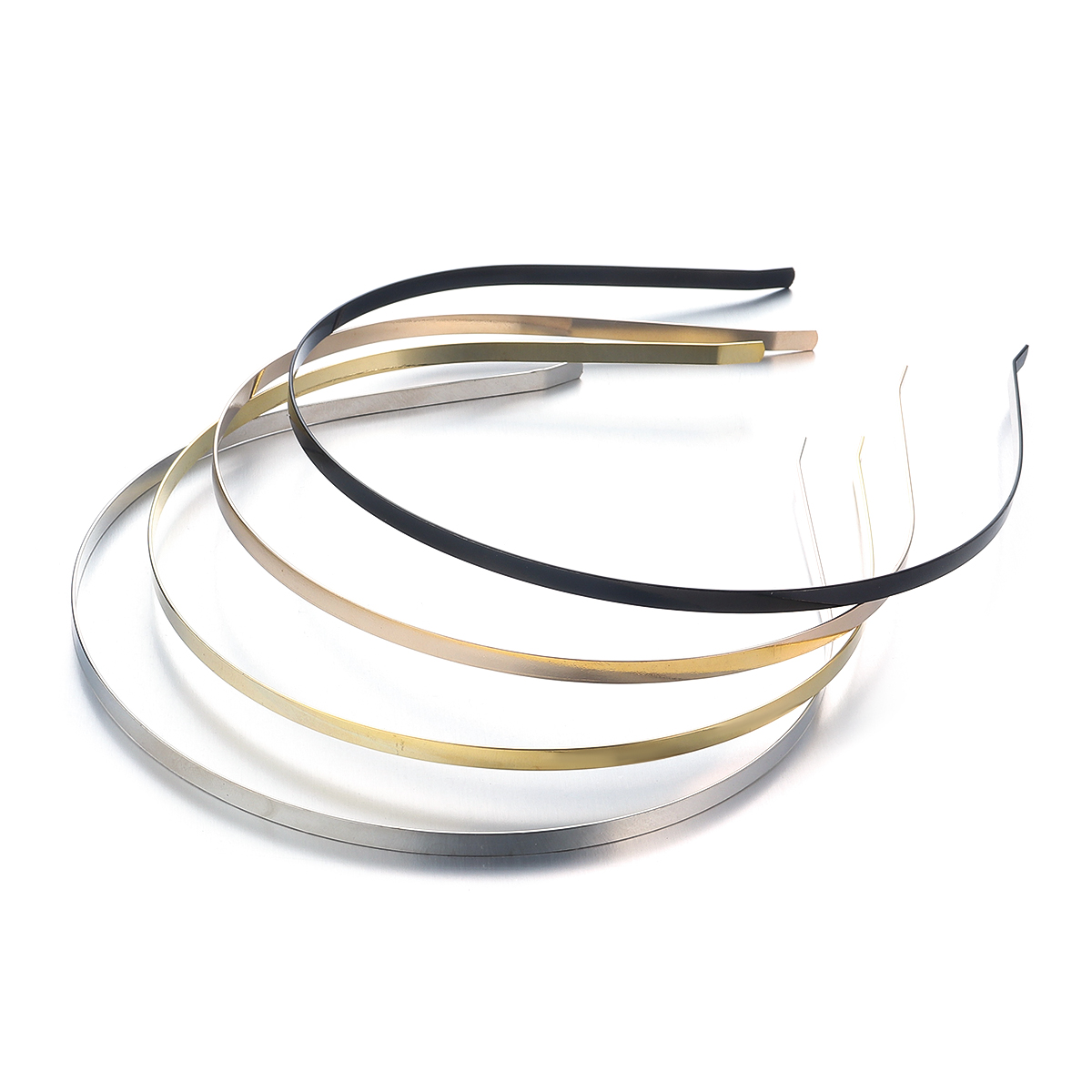 Art And Craft Hair - 10 stuks 11x14cm Metalen Effen Kleur