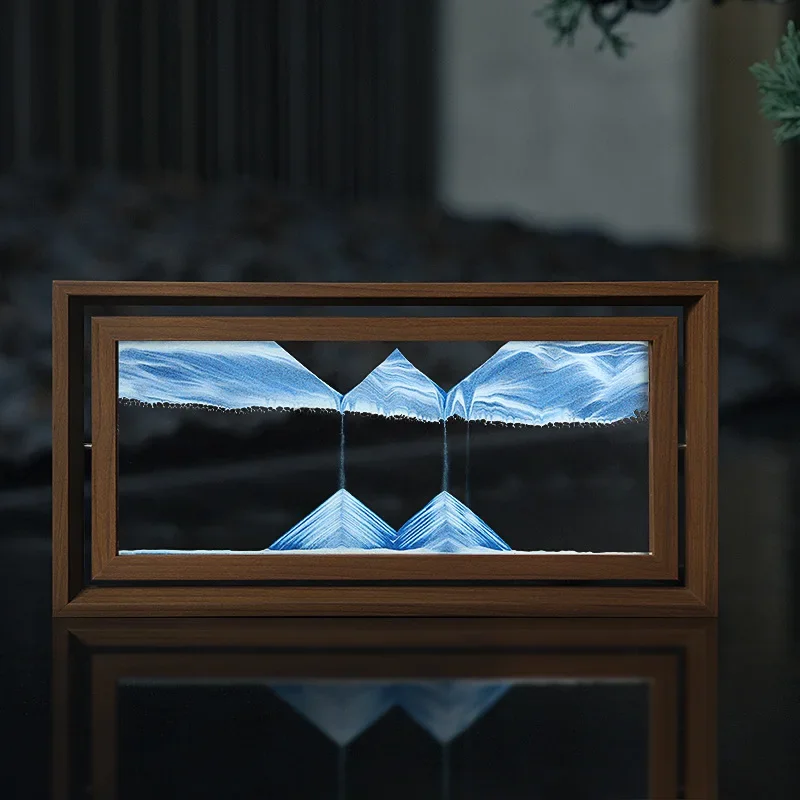 Art Craft Movement - 3d Draaibaar Zandlandschap Bewegend Zand Kunst
