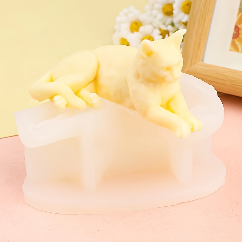 Art Craft Cat - Creatieve siliconen katvorm, 1 stuk DIY