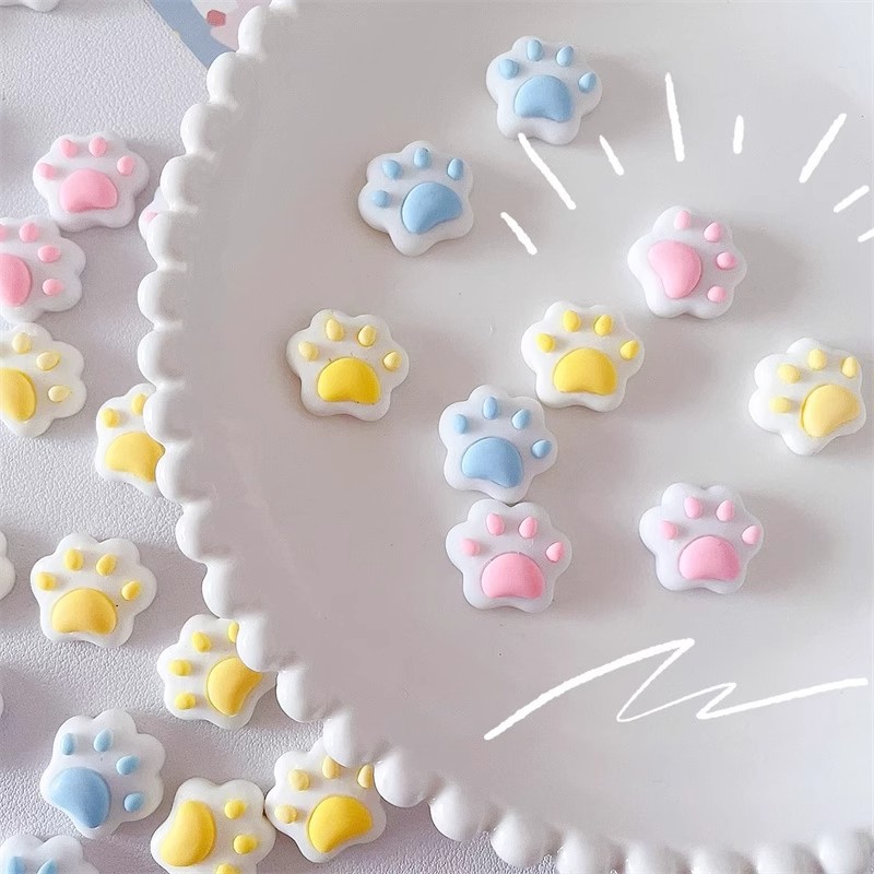 Art Craft Cat - 30 stuks schattige kattenpootjes mini accessoires