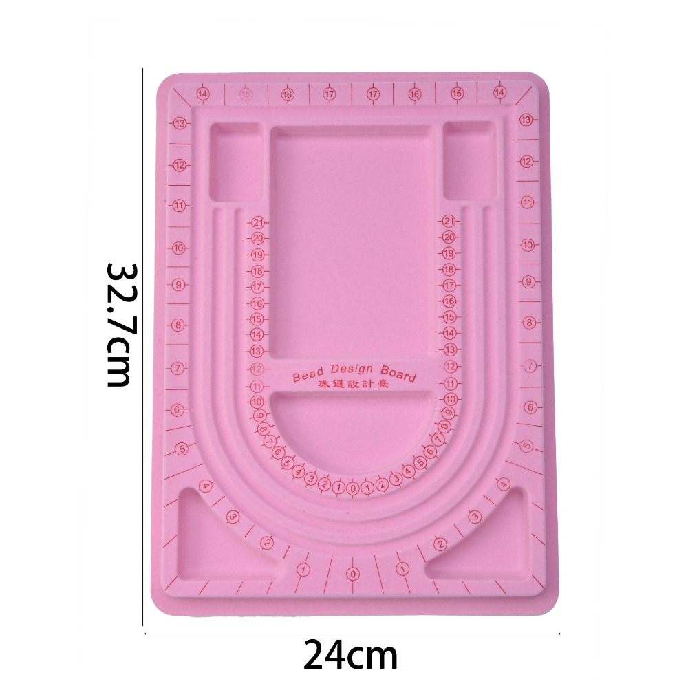 Art Craft Board - Kleurrijk Flockeda kralenbord voor armband ketting
