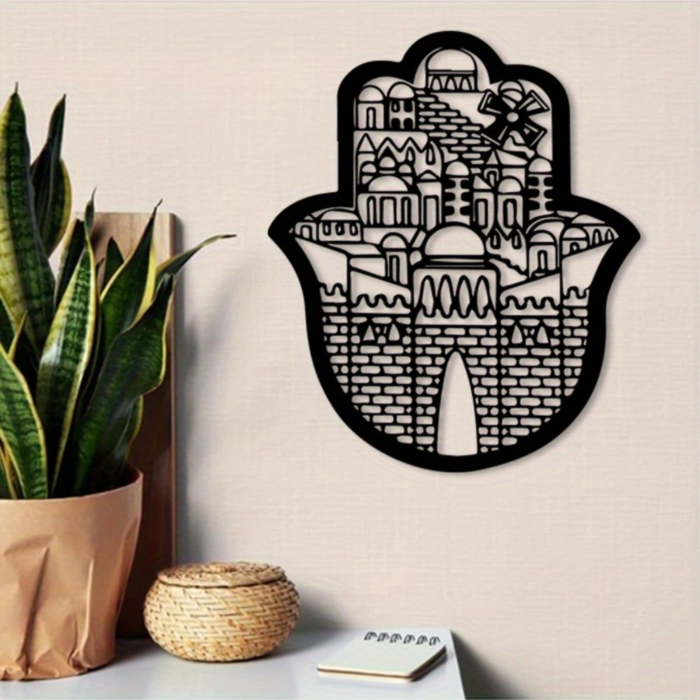 Art & Craft Supplies - CIFBUY ijzeren wandkunst islamitische architectuur Jeruzalem