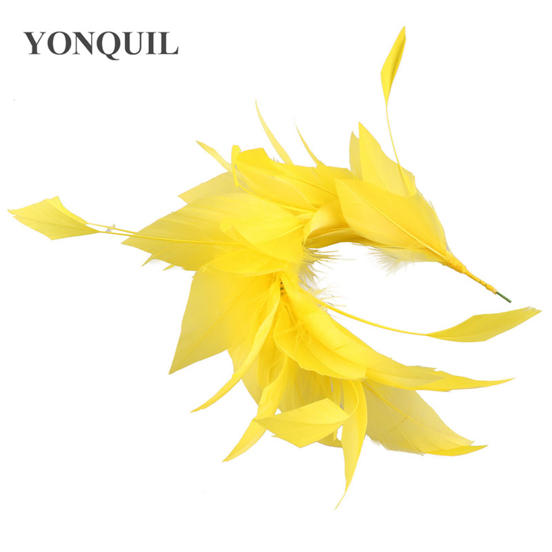 Art And Craft Hair - Nieuwe Mooie Turkije Veer Bruiloft Corsages