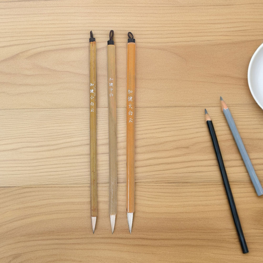 Watercolor Brush Pen - 9-delige bamboe kalligrafieborstels en -pennenset voor