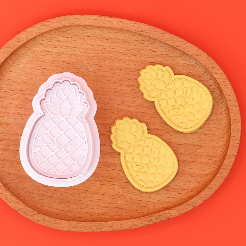 Polymer Clay Set - Leuke ananas zomerananas klei-snijdersset herbruikbare plastic