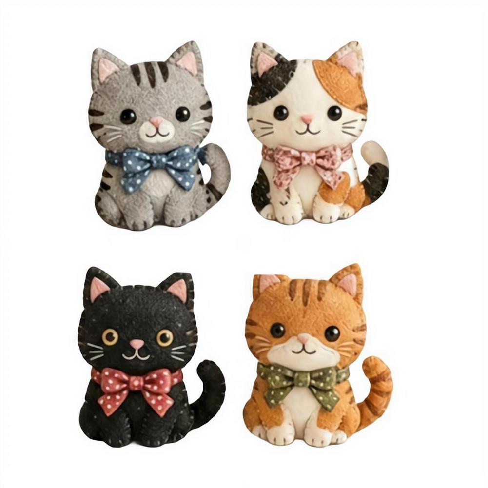 Art Craft Cat - 3D Cartoon Dieren Naaiset Stof DIY
