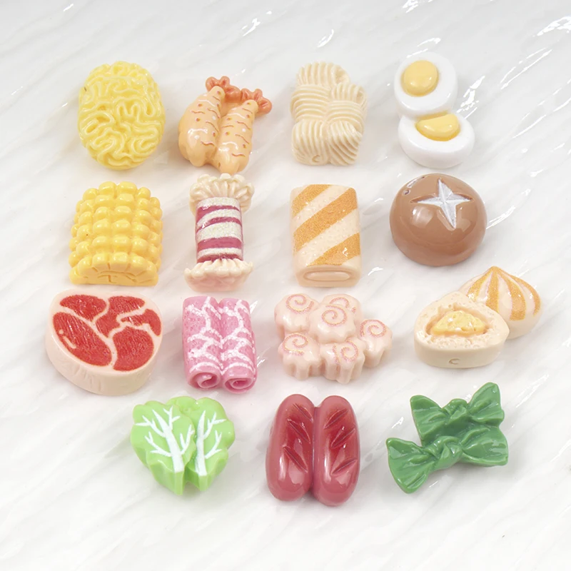 Art Craft Vegetables - 30/300Pc Cartoon Mini Groente Maïs Enoki