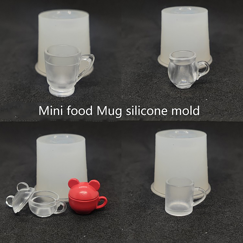 Art Craft House - 1PC Poppenhuis Drinkbeker Siliconen Mal Poppenhuis