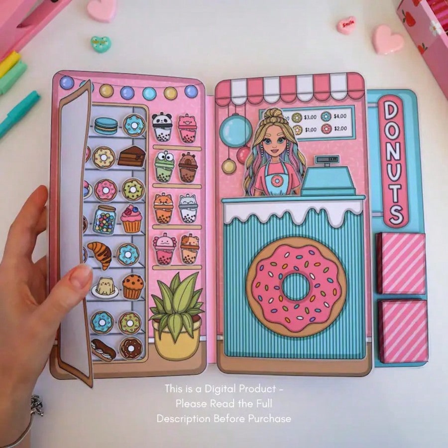 Donut Shop Speelset, DIY Papie - Art Craft 3 Year Old recensie en prijs