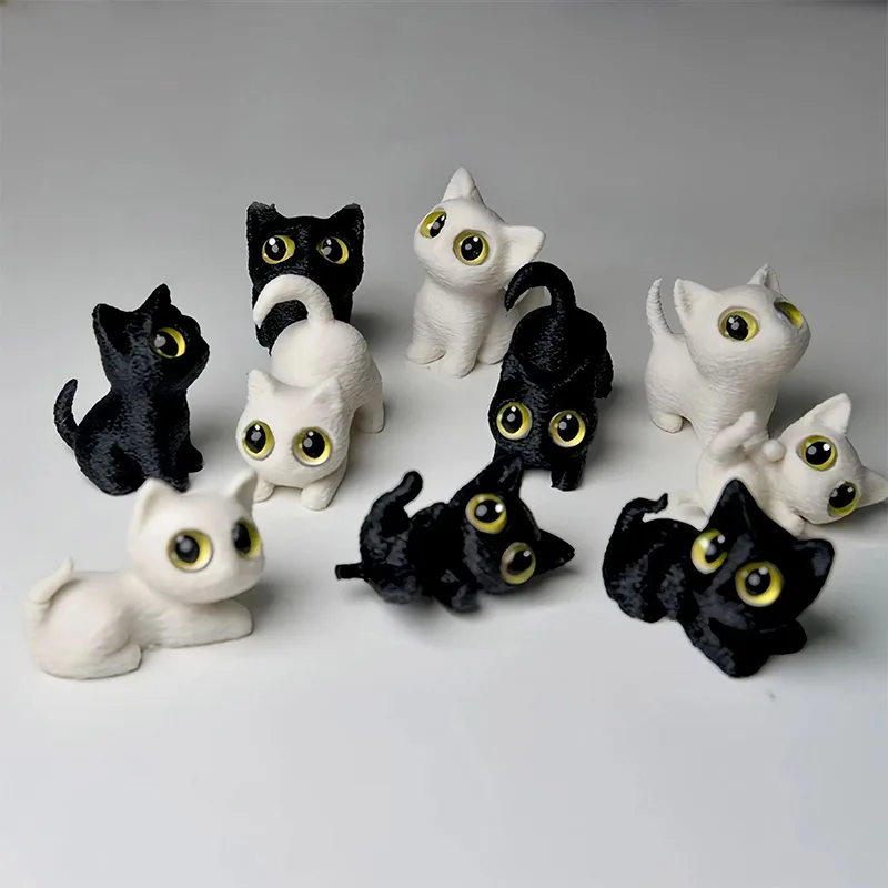 5 stks Kat Ornament Mini Beeld - Art Craft Cat recensie en prijs