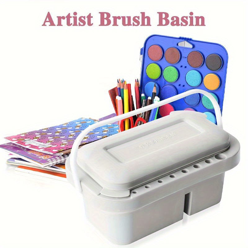3-in-1 Verfborstelreiniger met - Watercolor Brush Pen recensie en prijs