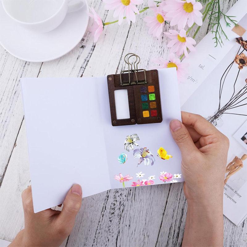 Draagbare aquarelset Reispalet - Watercolor Brush Pen recensie en prijs