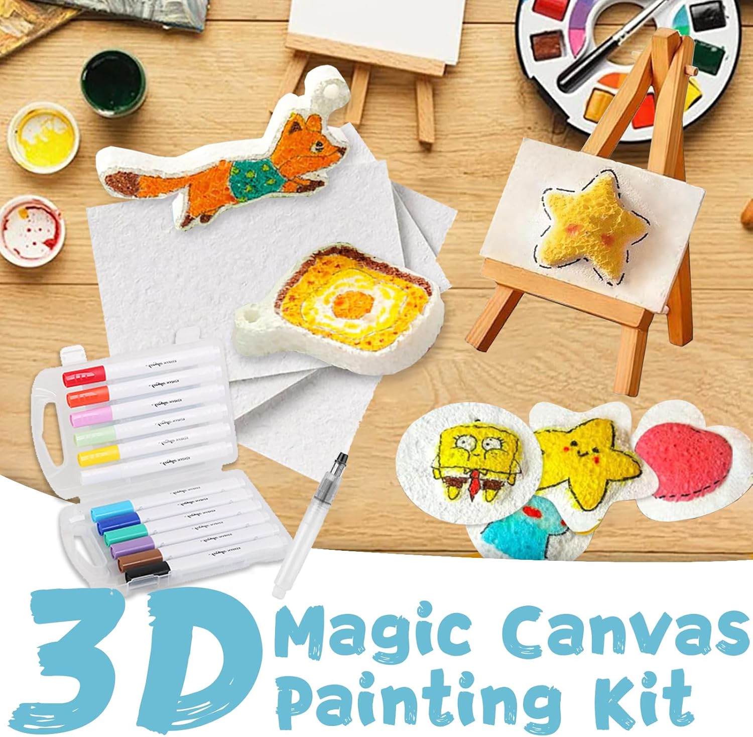 3D gezwollen schuimtextuur sch - Art Craft Board recensie en prijs