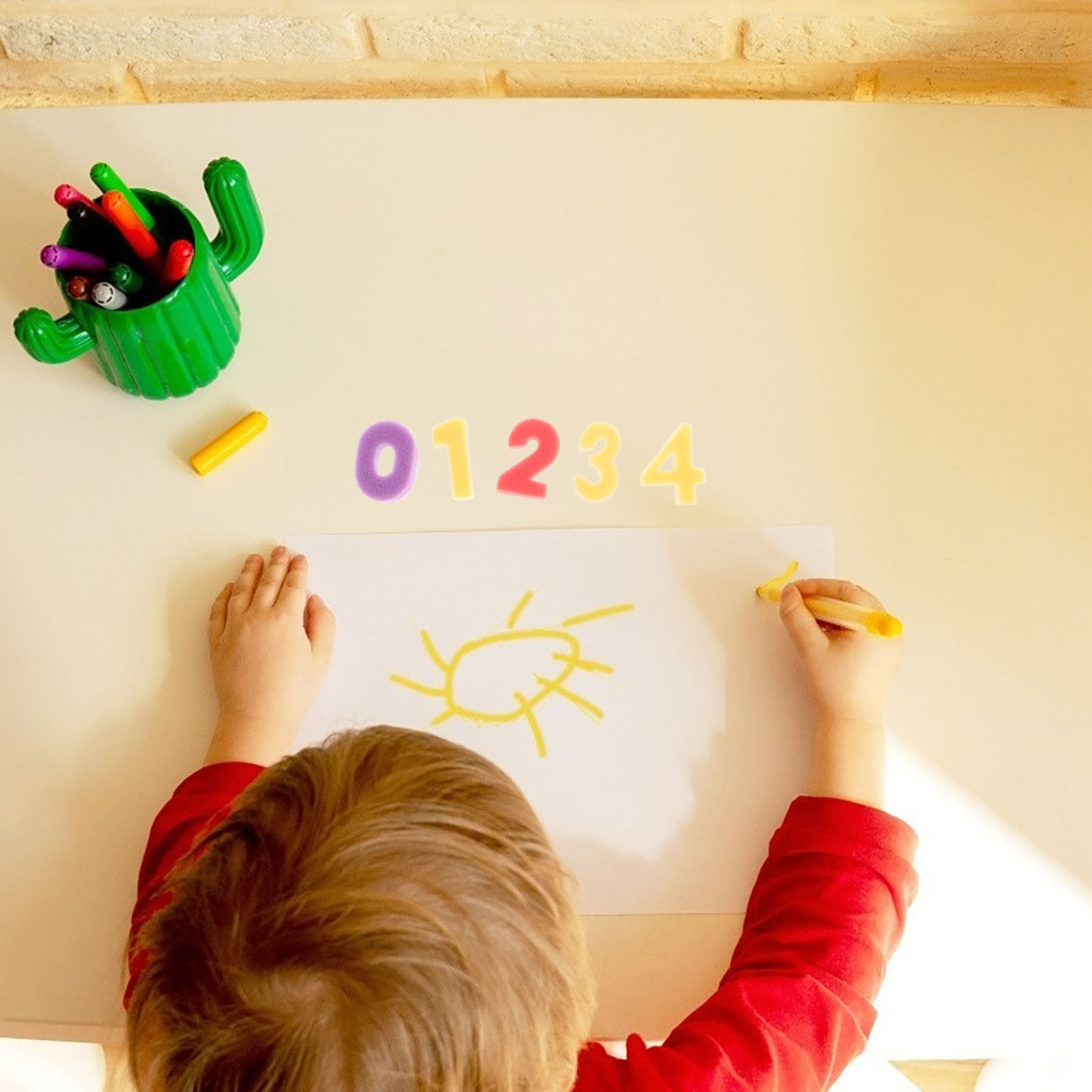 1Set Kinderen Spons Stempelset - Art And Craft Numbers recensie en prijs