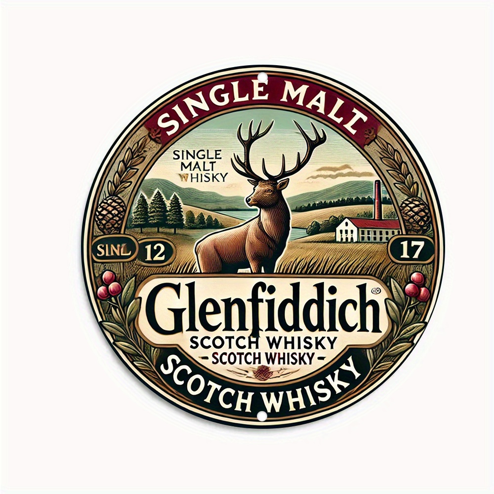 2D plat, Glenfiddich Scotch wh - Art Craft Movement recensie en prijs