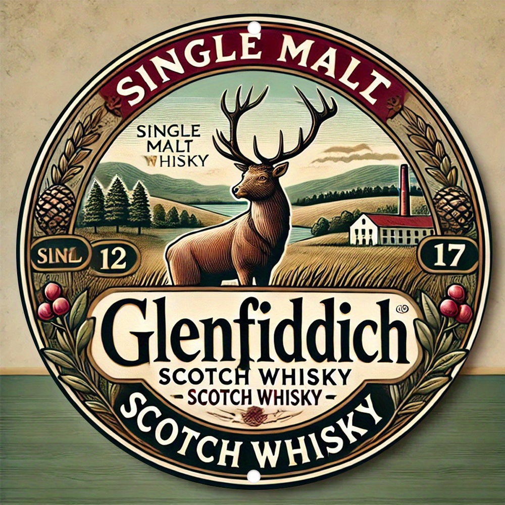 2D plat, Glenfiddich Scotch wh - Art Craft Movement recensie en prijs