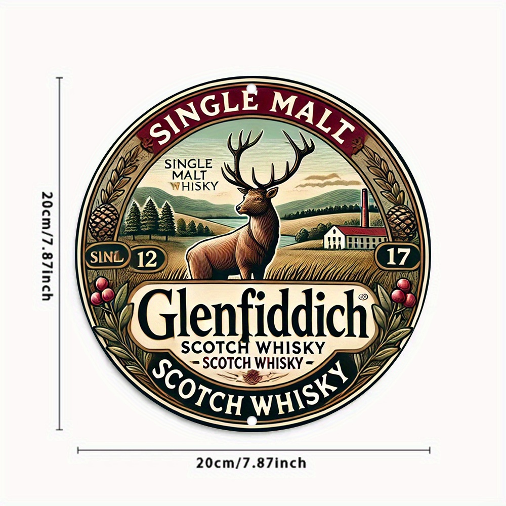 2D plat, Glenfiddich Scotch wh - Art Craft Movement recensie en prijs