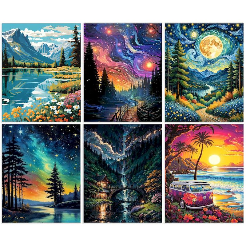 GATYZTORY 40x50 cm Schilderen  - Art And Craft Numbers recensie en prijs