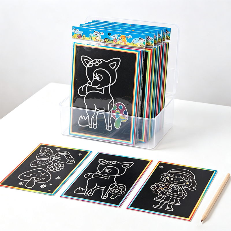 10/15/20 Vel Klein Scratch Art - Art Craft Stationery recensie en prijs