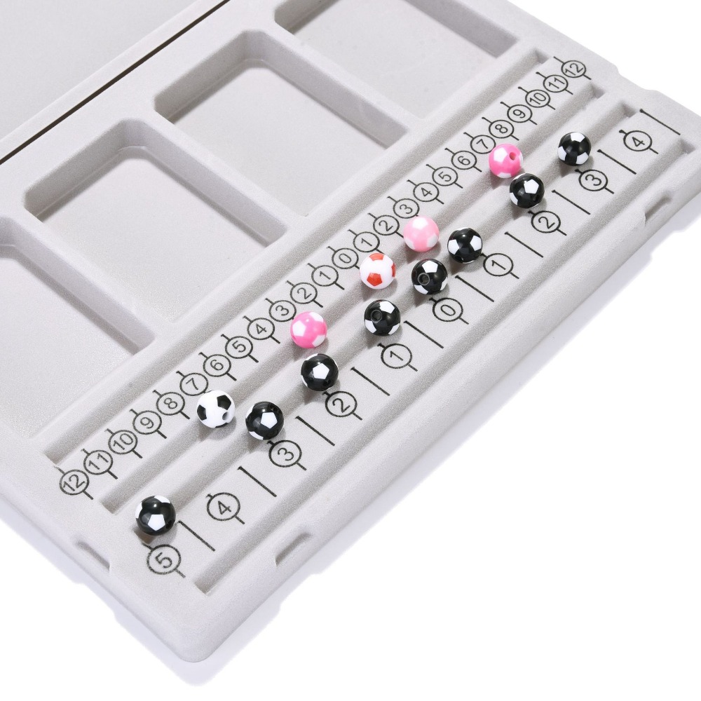 Kleurrijk Flockeda kralenbord  - Art Craft Board recensie en prijs