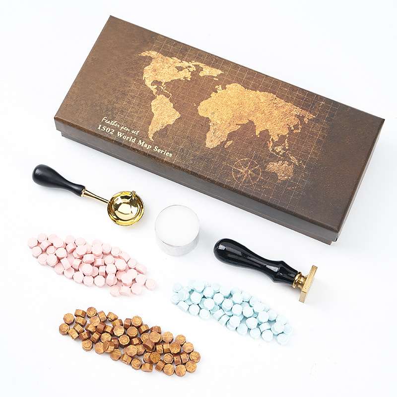 Waxzegelset met aangepaste log - Art Craft Logo recensie en prijs