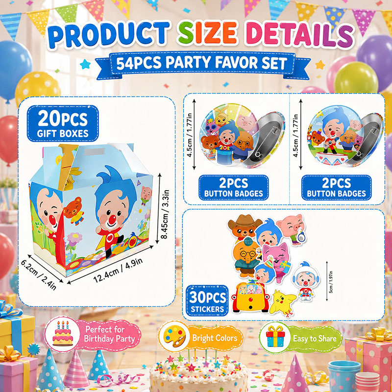 Clown Cartoon Patroon Papieren - Art Craft Movement recensie en prijs