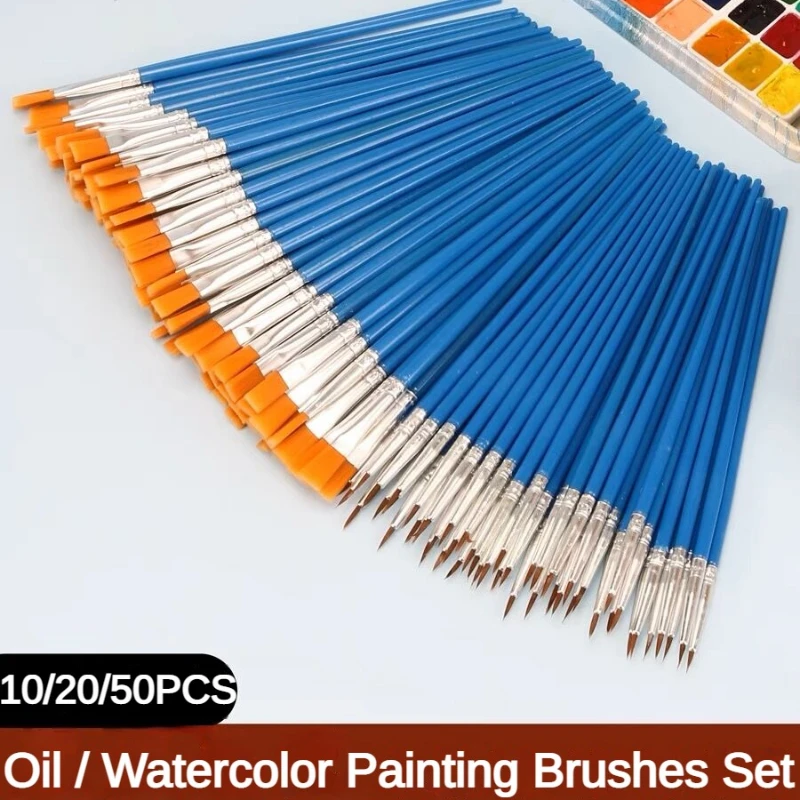 10/20/50 PCS Penselen Set Acry - Art Craft 3 Year Old recensie en prijs