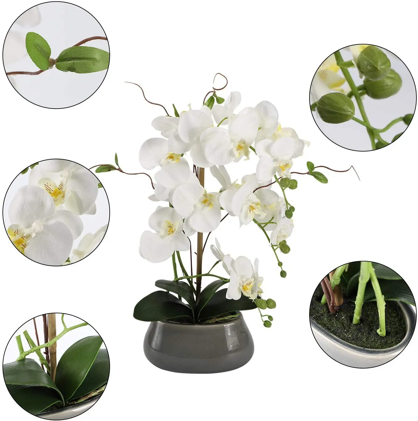 Kunstmatige Orchidee Bloemen C - Art Craft Vase recensie en prijs
