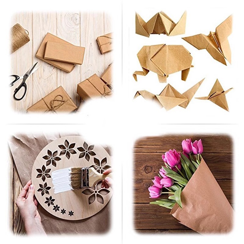 Bruin kraftpapier Ideaal voor  - Art Craft Movement recensie en prijs