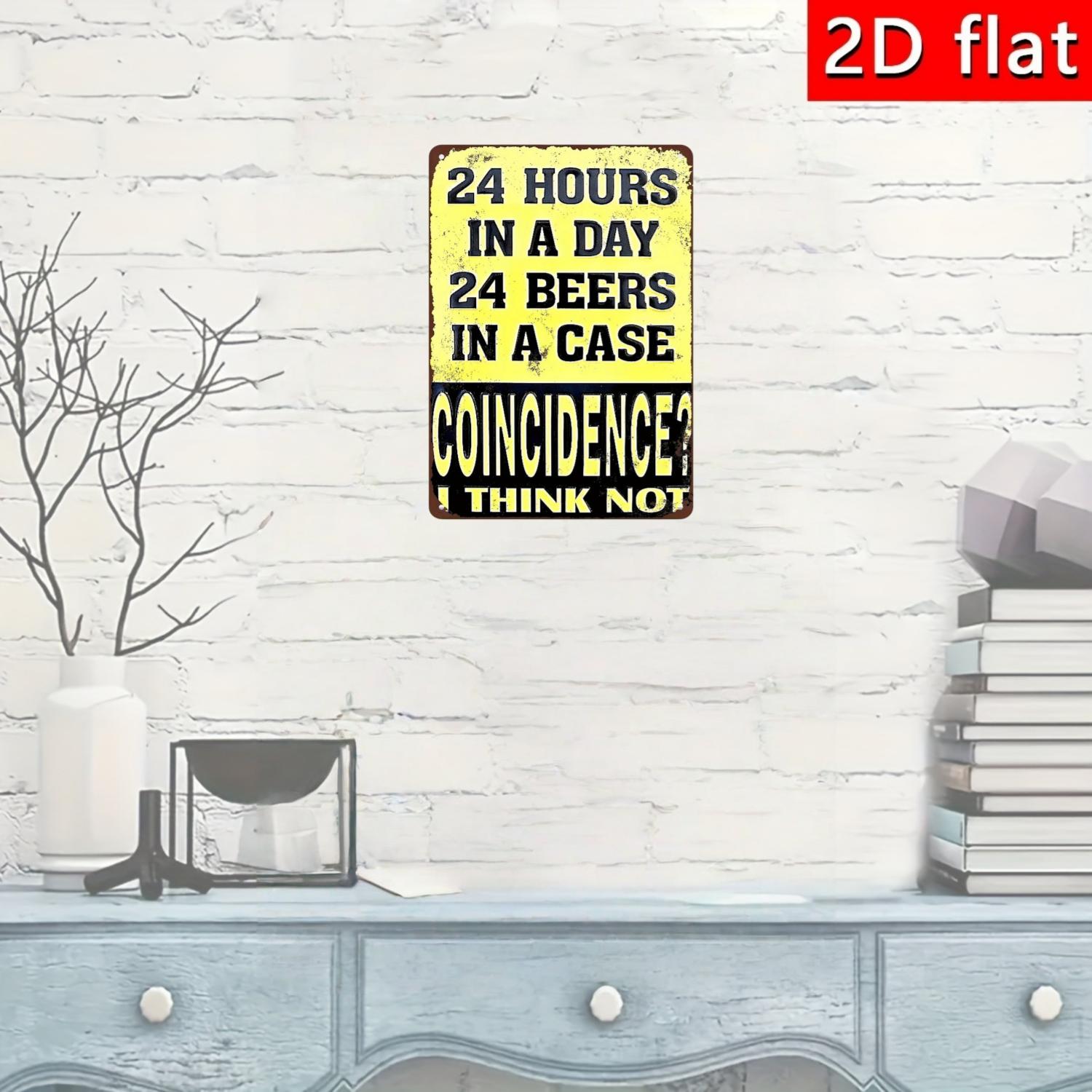 2D plat, retro houten bierbord - Art Craft Movement recensie en prijs