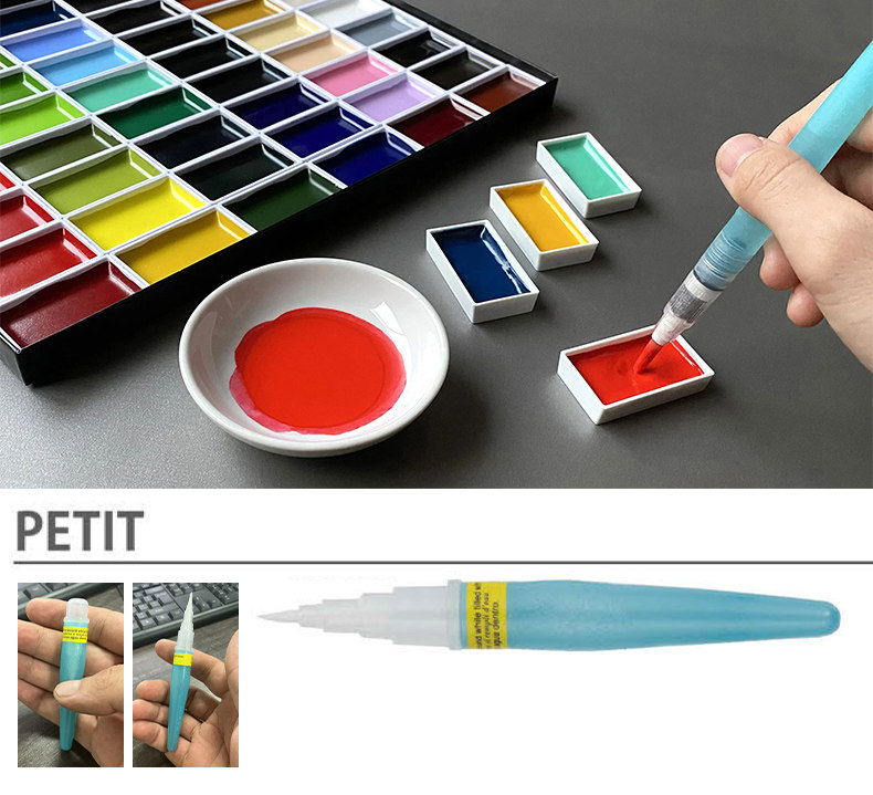 Japanse Kuretake vulpen aquare - Watercolor Brush Pen recensie en prijs