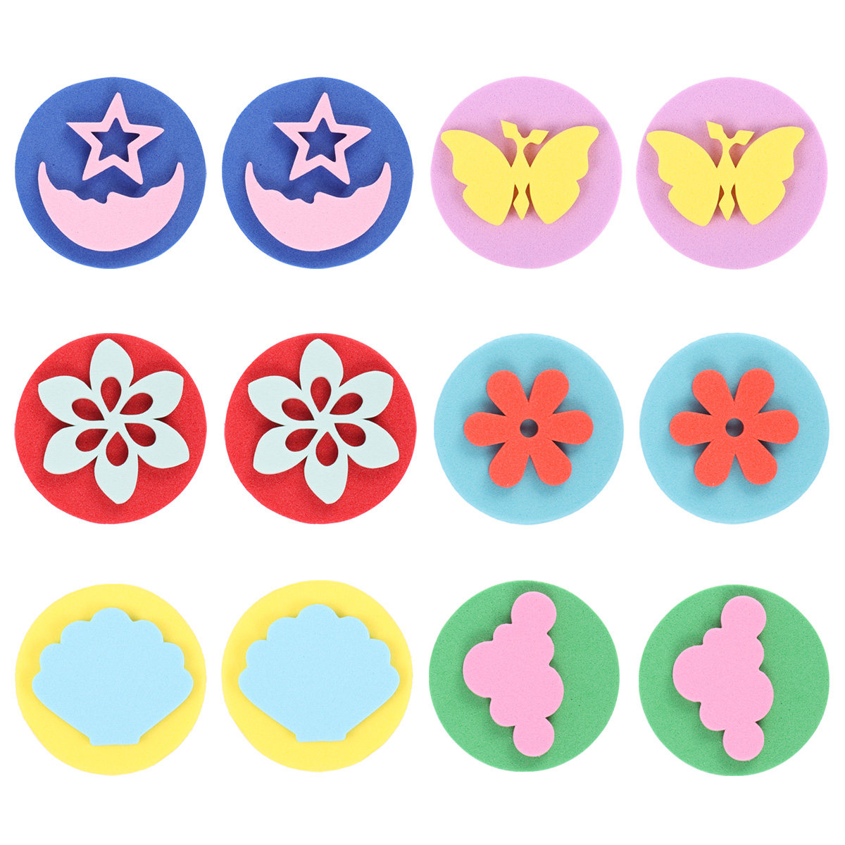 12-delige set schilderstempels - Art Craft Toddlers recensie en prijs