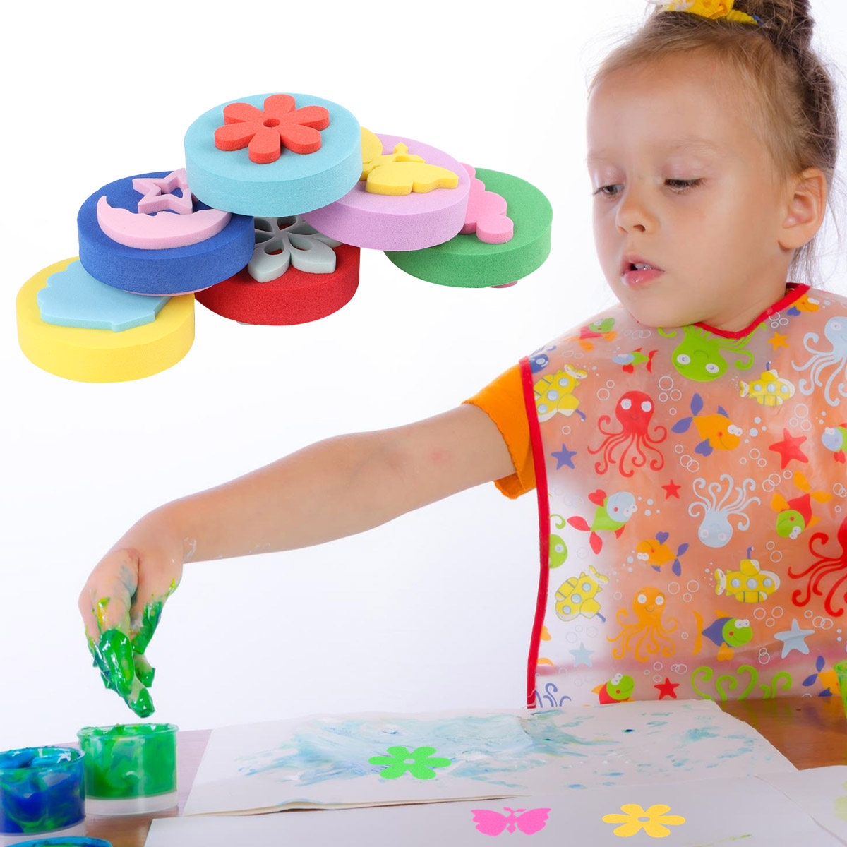 12-delige set schilderstempels - Art Craft Toddlers recensie en prijs