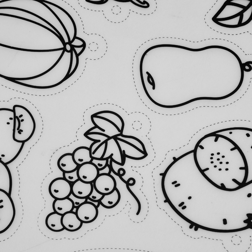 8 stuks Fruit Groente Patroon  - Art Craft Vegetables recensie en prijs