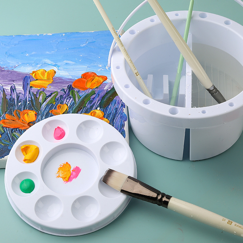 3-in-1 borstelwasemmer met pal - Watercolor Brush Pen recensie en prijs