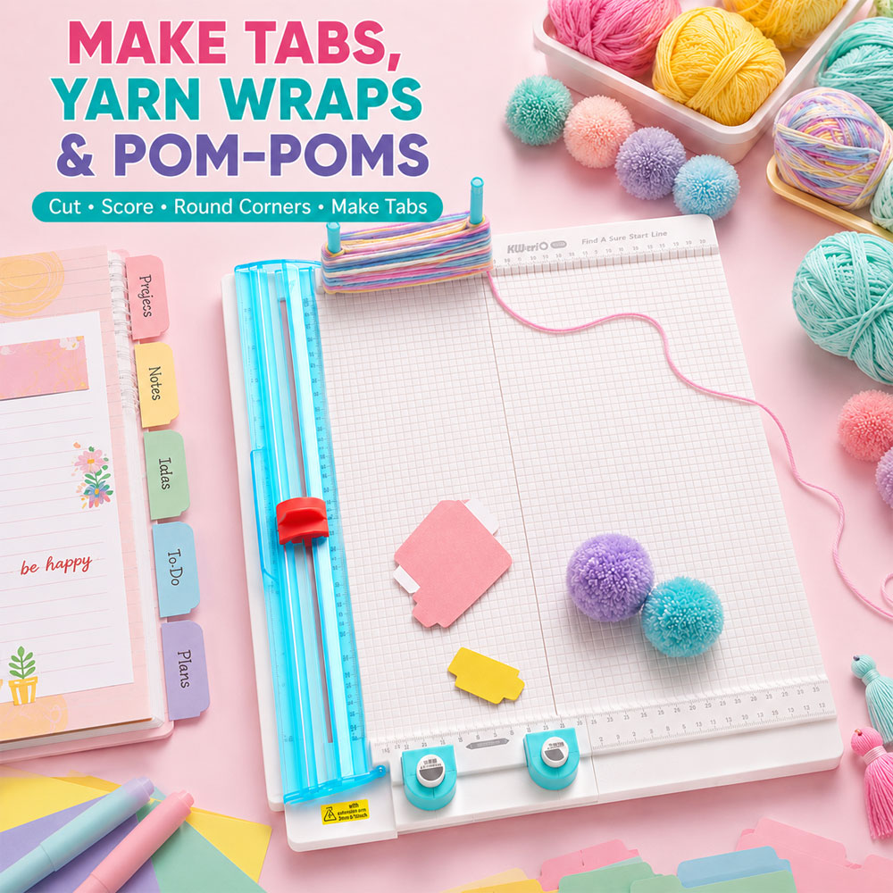 7-in-1 papiertrimmer & vouwbor - Art Craft Board recensie en prijs