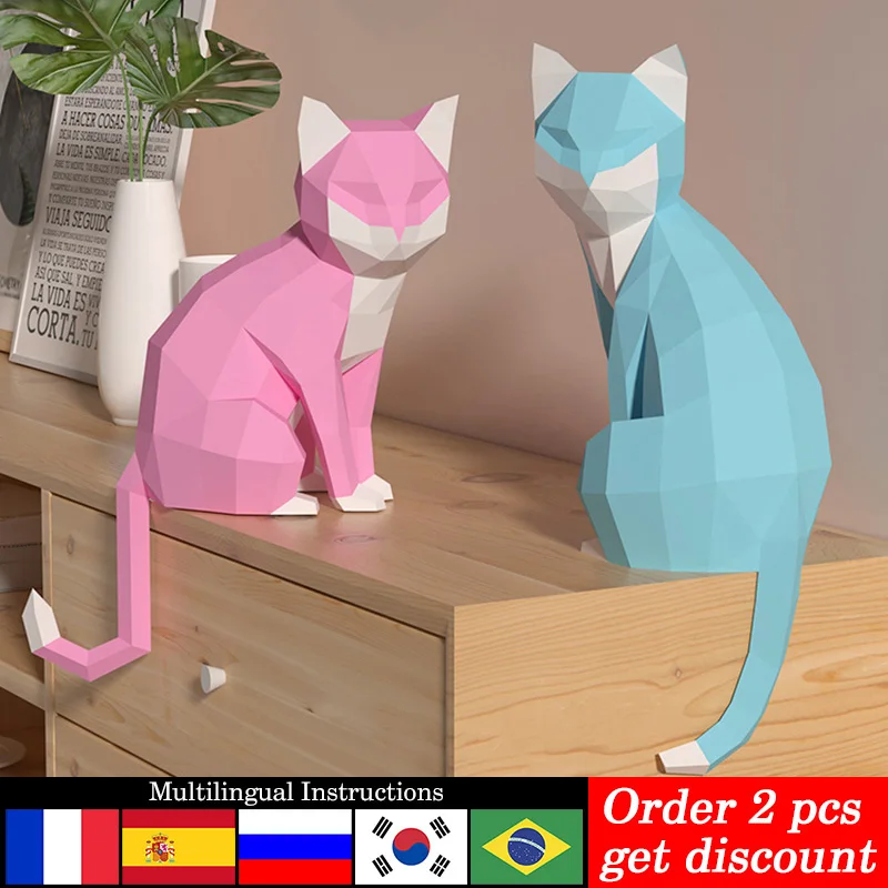 1 paar Liefhebbers Kat Dier De - Art Craft Cat recensie en prijs