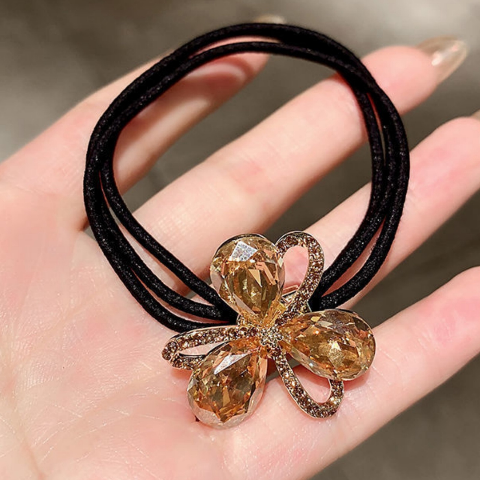 1PC Nieuwe Flash Diamond Bloem - Art And Craft Hair recensie en prijs