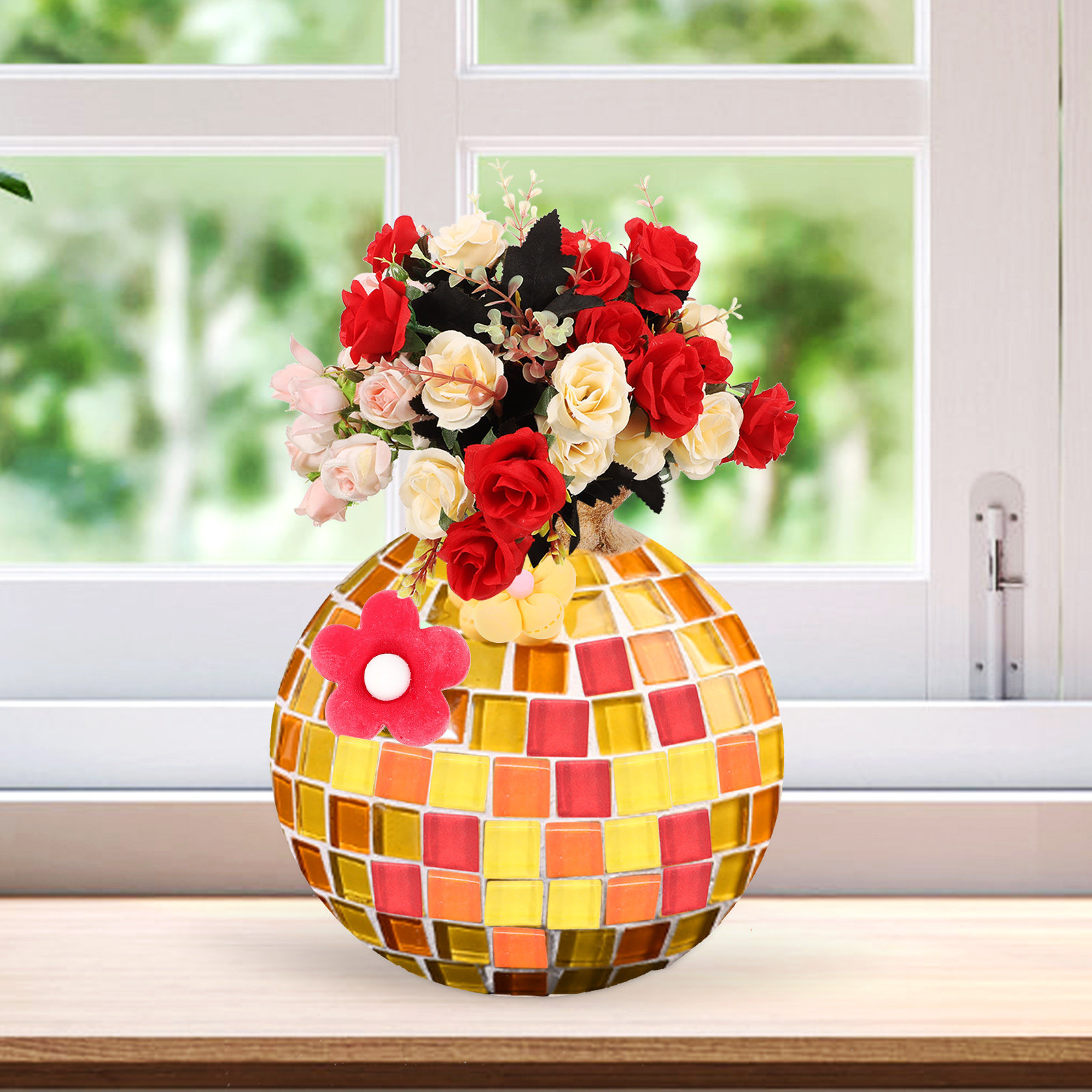 1Set DIY Mozaïekvaas Knutselse - Art Craft Vase recensie en prijs