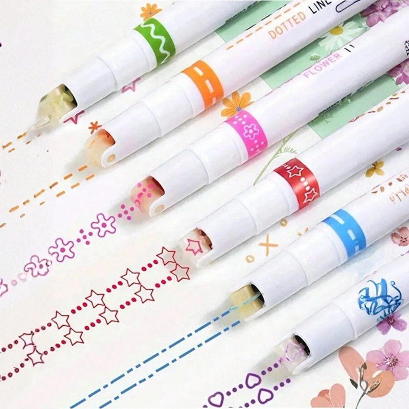 6 stuks Roller Tip Curve Liner - Art Craft Stationery recensie en prijs