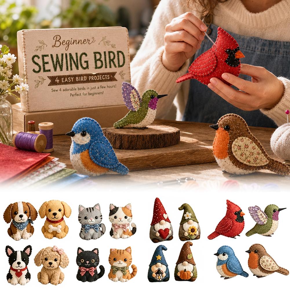 3D Cartoon Dieren Naaiset Stof - Art Craft Cat recensie en prijs
