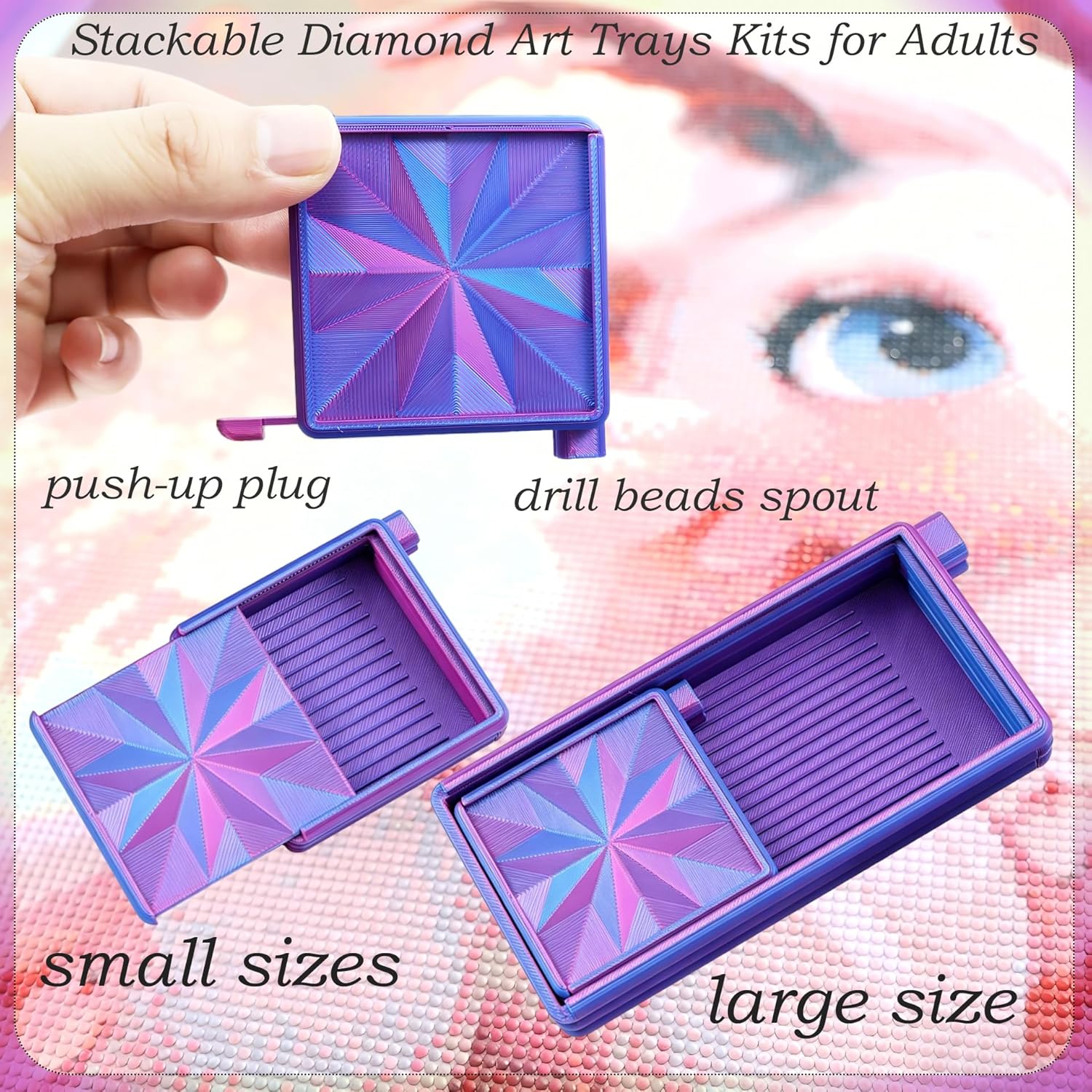 3-in-1 Diamant Art Bakjes Met  - Art Craft Board recensie en prijs