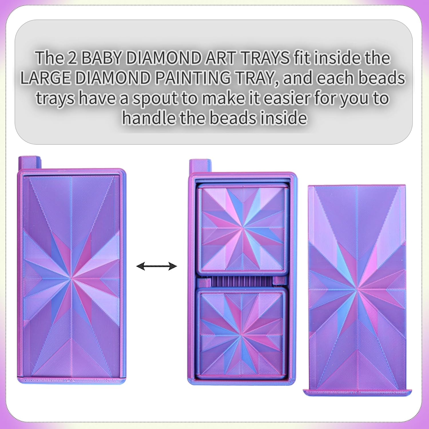3-in-1 Diamant Art Bakjes Met  - Art Craft Board recensie en prijs