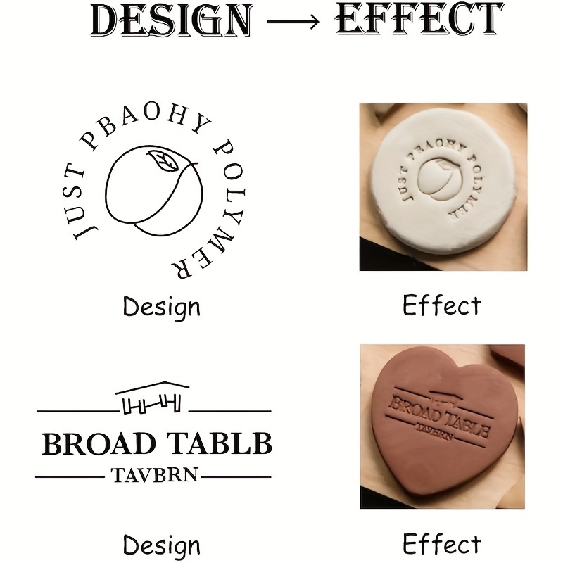 Aangepaste briefpotterijstempe - Art Craft Logo Design recensie en prijs